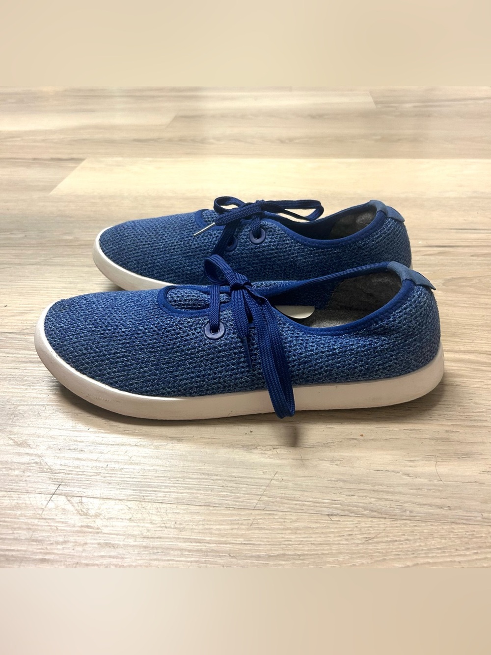 Allbirds Tree Skipper Boat Shoe Women Sz 11 Hazy Cobalt Blue Sneaker Comfort